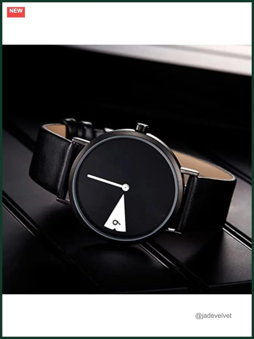 Ultra-Thin Leather Strap Minimalist Quartz Watch Japanese Movement